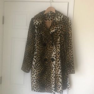 Amazing “Sara Jane” Leopard coat